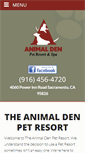Mobile Screenshot of animaldenpetresort.com